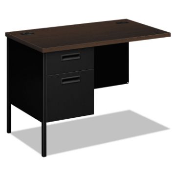 Metro Classic Series Workstation Return, Left, 42w x 24d, Mocha/Black