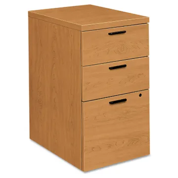 10500 Series Box/Box/File Mobile Pedestal, 15.75w x 22.75d x 28h, Harvest