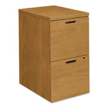 10500 Series File/File Mobile Pedestal, 15.75w x 22.75d x 28h, Harvest