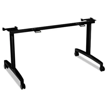 Huddle Flip-Top Base for 30" Deep Table Tops, 51-5/8w x 23-1/2d, Black