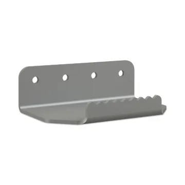 Armless Foot Pull, 5 x 3.75 x 1.5, Titanium, 15/Pack
