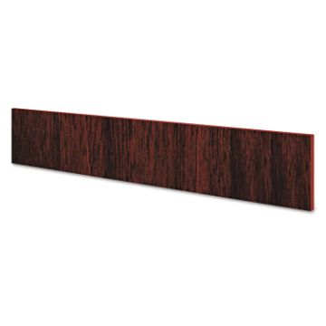 Preside Conference Table Panel Base Support Rail, 36 x 12, Mahogany