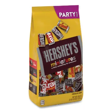 Miniatures Variety Party Pack, Assorted Chocolates, 35.9 oz Bag, Free Delivery in 1-4 Business Days