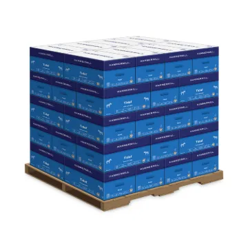 Tidal Print Paper, 92 Bright, 20lb, 8.5 x 11, White, 500 Sheets/Ream, 10 Reams/Carton, 40 Cartons/Pa