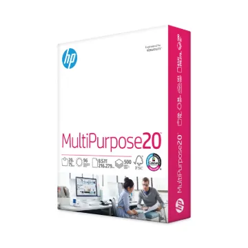 MultiPurpose20 Paper, 96 Bright, 20lb, 8.5 x 11, White, 500/Ream