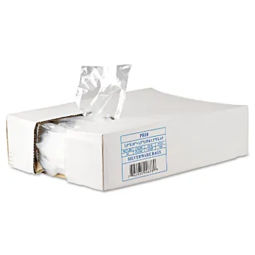Silverware Bags, 0.7 mil, 3.5" x 1.5", Clear, 2,000/Carton