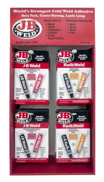 J-B Weld 8201 Sidekick Display (Consists Of 12 Units Of 8265-S And 12 Units Of 8276)