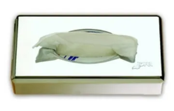 FACIAL TISSUE DISPENSER WHITE