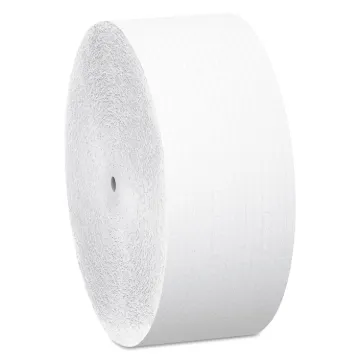 Essential Coreless JRT, Septic Safe, 1-Ply, White, 2300 ft, 12 Rolls/Carton