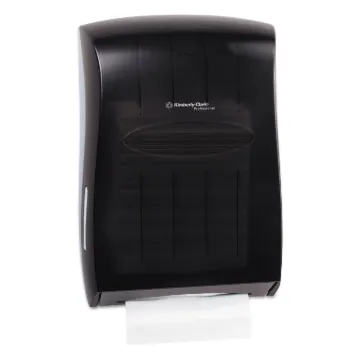 IN-SIGHT Universal Towel Dispenser, 13 31/100w x 5 4/5d x 18 4/5h, Smoke/Gray