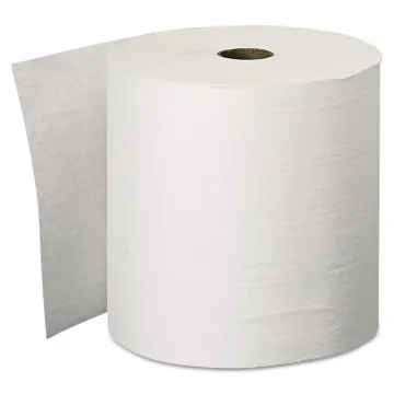 Essential Plus Hard Roll Towels, 1.5" Core, 8" x 600 ft, White, 6 Rolls/Carton