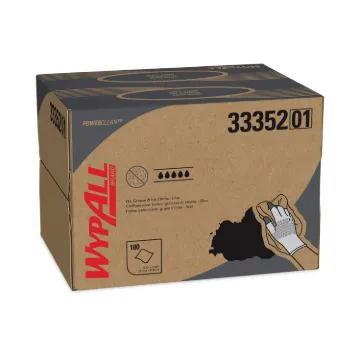 Oil, Grease and Ink Cloths, BRAG Box, 12.1 x 16.8, Blue, 180/Box