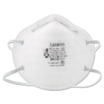 N95 Particle Respirator 8200 Mask, 20/Box