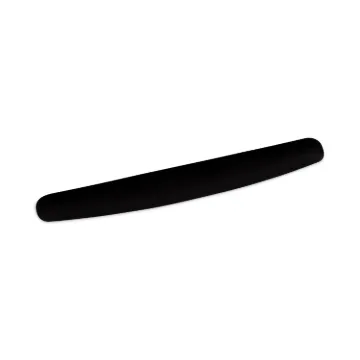 Antimicrobial Foam Keyboard Wrist Rest, Nonskid Base, Black