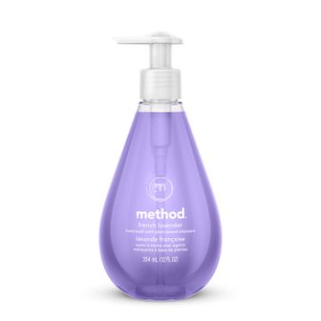 Gel Hand Wash, French Lavender, 12 oz Pump Bottle
