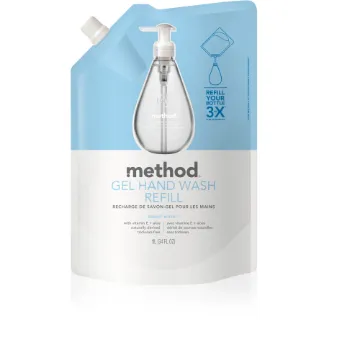Method  Sweet Water Scent Gel Hand Wash  34 oz.