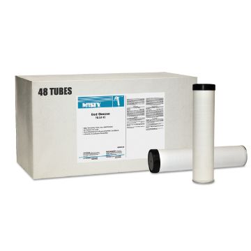 NLGI #2 Red Grease, Tube, 14oz, 48/Carton