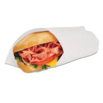 Deli Wrap Dry Waxed Paper Flat Sheets, 12 x 12, White, 5000/Carton