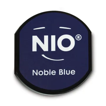 Ink Pad for NIO Stamp with Voucher, Noble Blue
