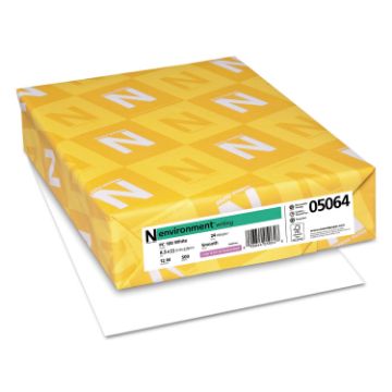 ENVIRONMENT Stationery Paper, 95 Bright, 24 lb, 8.5 x 11, White, 500/Ream