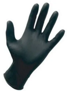 Black Nitrile Powder Free Medium Gloves 4 Mil, 10 Pack/100 Pair