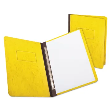 Heavyweight PressGuard and Pressboard Report Cover w/ Reinforced Side Hinge, 2-Prong Metal Fastener,