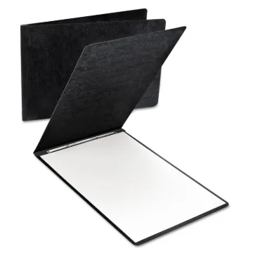 Pressboard Report Cover, 8. 1/2", 2 Prong Fastener, 11 x 17, 3" Capacity, Black