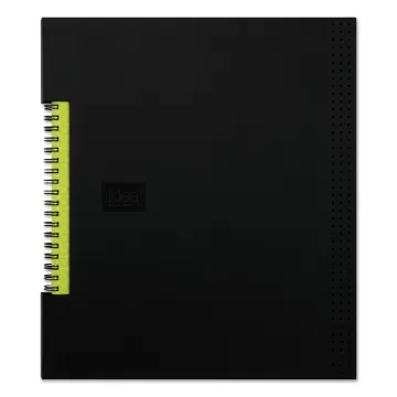 Idea Collective Professional Wirebound Hardcover Notebook, 8 1/2 x 11, Black