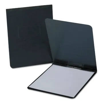 PressGuard Report Cover with Reinforced Top Hinge, Two-Prong Metal Fastener, 2`` Capacity, 8.5 x 14,