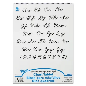 Chart Tablets, Unruled, 24 x 32, 25 Sheets