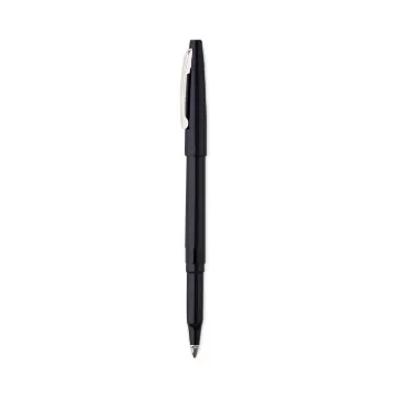 Rolling Writer Stick Roller Ball Pen, Medium 0.8mm, Black Ink/Barrel, Dozen (MINIMUM ORDER QUANTITY