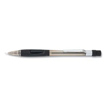 Quicker Clicker Mechanical Pencil, 0.5 mm, HB (#2.5), Black Lead, Transparent Smoke Barrel