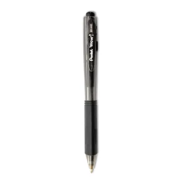 WOW! Retractable Ballpoint Pen Value Pack, Medium 1 mm, Black Ink/Barrel, 36/Pack