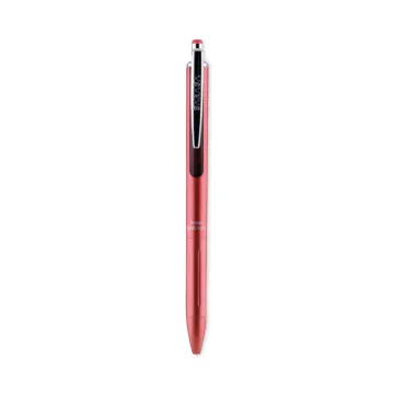 EnerGel RTX Retractable Gel Pen, 0.7 mm, Black Ink, Red/White/Blue Barrel, 5/Pack