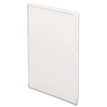Vinyl Organizers, Letter Size, Clear, 25/Box