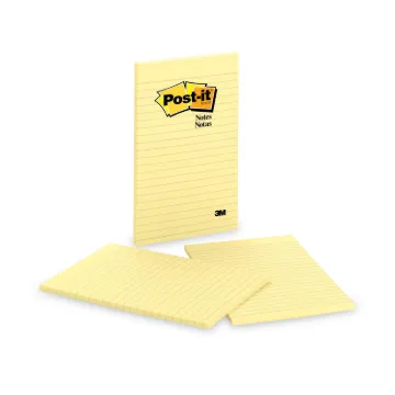 Original Pads in Canary Yellow, Note Ruled, 5" x 8", 50 Sheets/Pad, 2 Pads/Pack