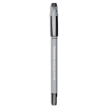 FlexGrip Ultra Stick Ballpoint Pen, Medium 1mm, Black Ink, Gray Barrel, Dozen