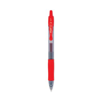 G2 Premium Retractable Gel Pen, 0.7mm, Red Ink, Smoke Barrel, Dozen (MINIMUM ORDER QUANTITY IS 1 CT