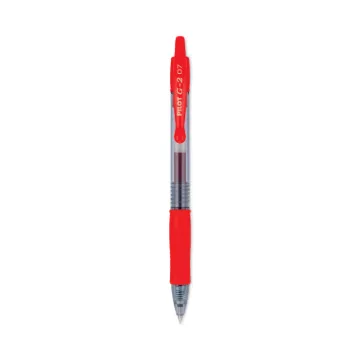 G2 Premium Retractable Gel Pen, 0.7mm, Red Ink, Smoke Barrel, Dozen (MINIMUM ORDER QUANTITY IS 1 CT