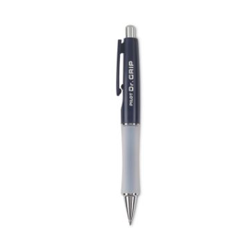 Dr. Grip Retractable Ballpoint Pen, Medium 1mm, Blue Ink, Navy Barrel