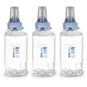 Green Certified Advanced Refreshing Foam Hand Sanitizer, For ADX-12, 1,200 mL, Fragrance-Free, 3/Car