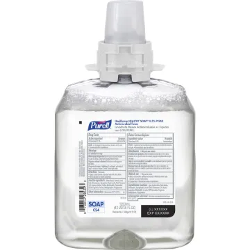 Healthcare HEALTHY SOAP 0.5% PCMX Antimicrobial Foam, For CS4 Dispensers, Fragrance-Free, 1,250 mL,