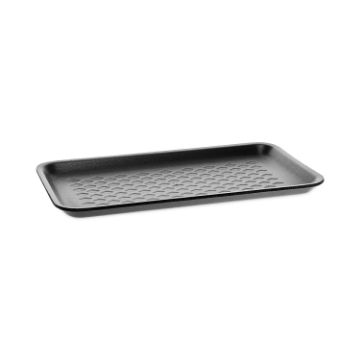 Supermarket Trays, #10S, 10.88 x 5.88 x 0.69, Black, 500/Carton