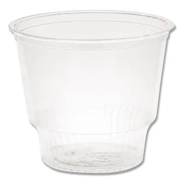 Clear Sundae Dishes, 12 oz, Clear, 50 Dishes/Bag, 20 Bag/Carton