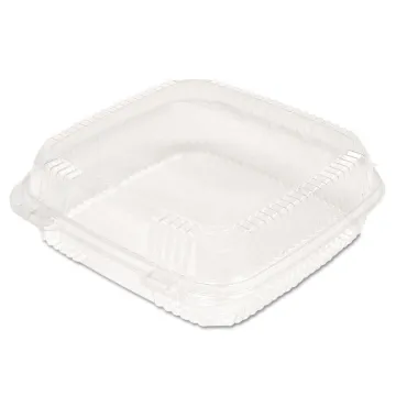 ClearView SmartLock Food Containers, 9.22 x 8.88 x 2.91, Clear, 200/Carton