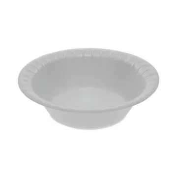 Unlaminated Foam Dinnerware, Bowl, 5 oz, 4.5" Diameter, White, 1,250/Carton
