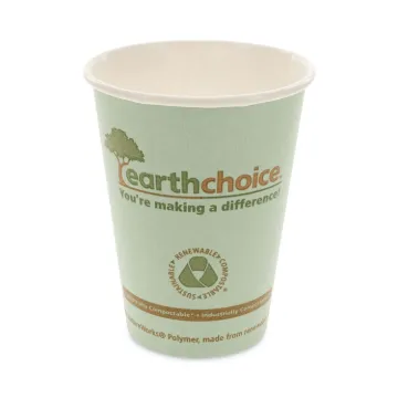 EarthChoice Hot Cups, 12 oz, Teal, 1,000/Carton
