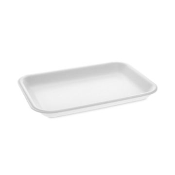 Supermarket Tray, #2, 8.2 x 5.7 x 0.91, White, 500/Carton