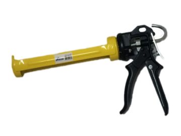 9" Proffesional Yellow & Black Dripless Caulking Gun