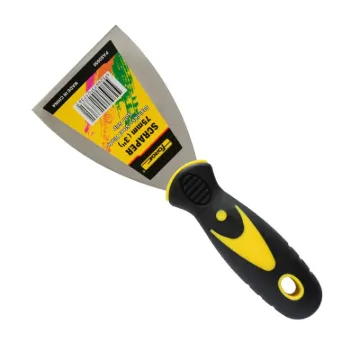 3" SS Paint Scraper with Soft Grip